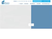 Tablet Screenshot of compagnons-constructeurs.fr
